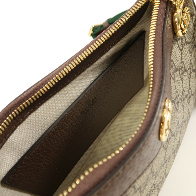 GUCCI 塗層帆布Ophidia Small金扣手挽肩背兩用袋-4
