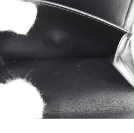 💝FuFu.Style ⟡.·* Celine *稀有*皮革x麻布材質凱旋門短夾錢包-25