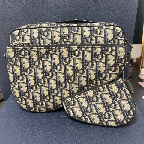 Saddle 三件式子母包~男包