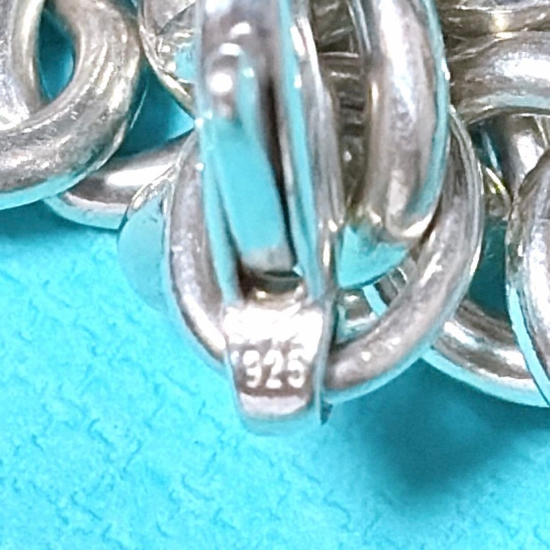 💝FuFu.Style ⟡.·* Tiffany&Co. 愛心銀牌手鏈-10