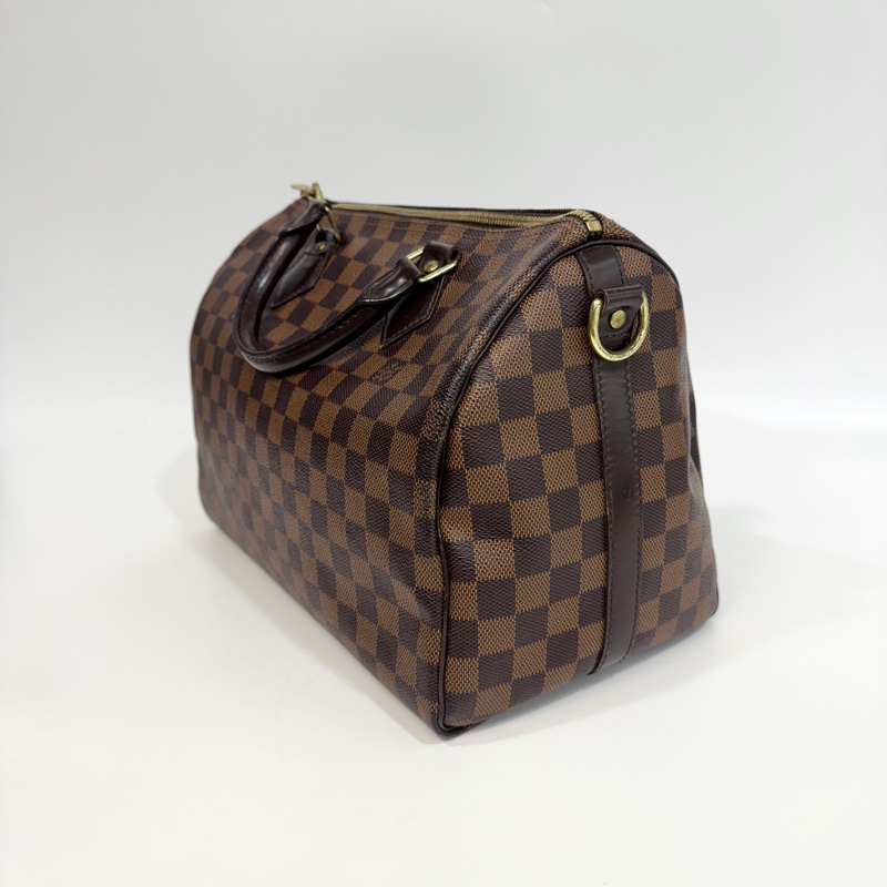 LV棋盤格speedy30cm背帶款N40590-2