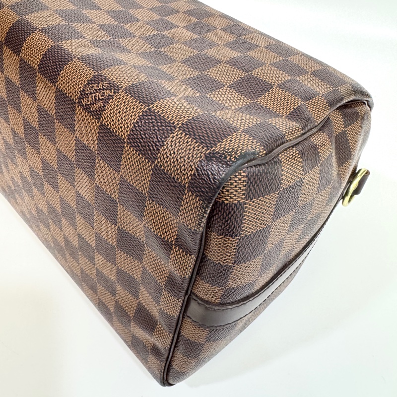 LV棋盤格speedy30cm背帶款N40590-9