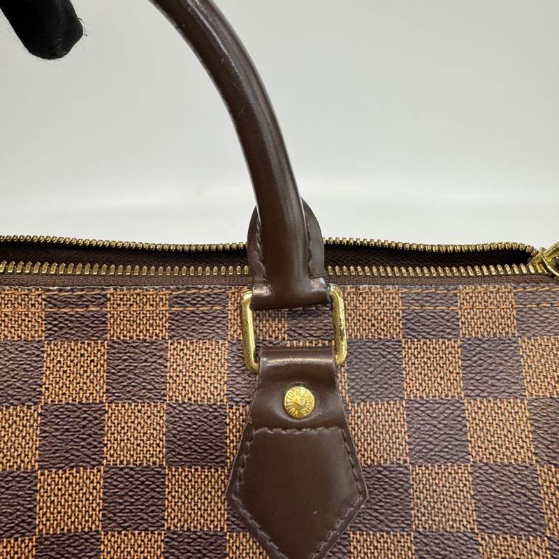 LV棋盤格speedy30cm背帶款N40590-26