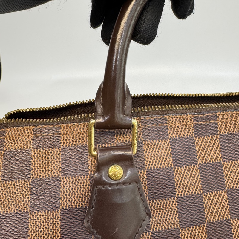 LV棋盤格speedy30cm背帶款N40590-27