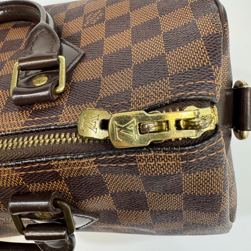 LV棋盤格speedy30cm背帶款N40590-31