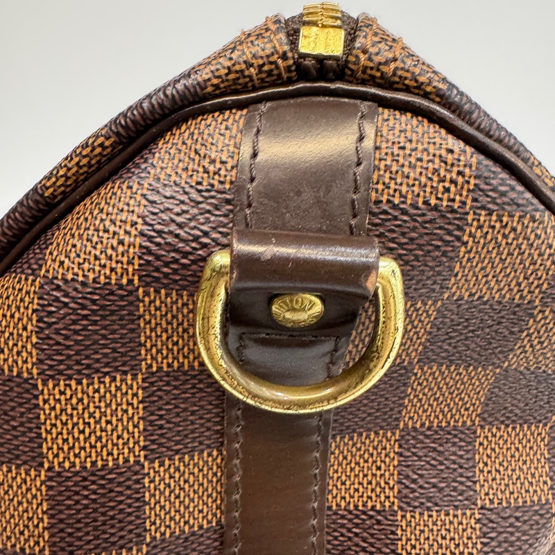LV棋盤格speedy30cm背帶款N40590-33