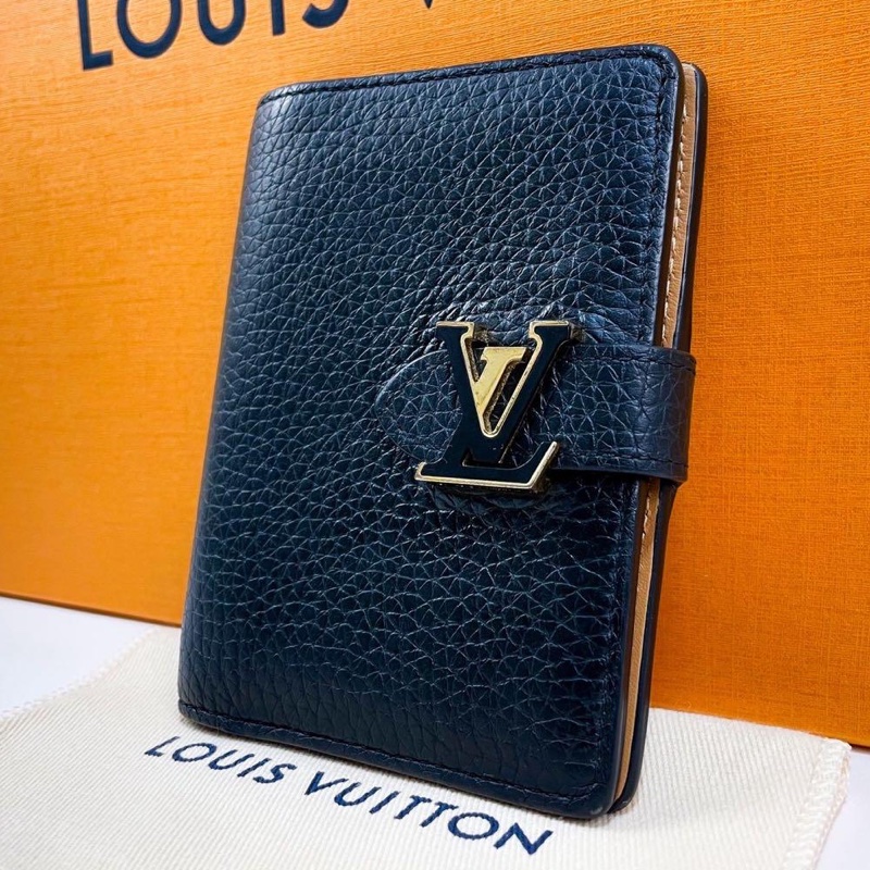 💝FuFu.Style ⟡.·* LV 雙色名片式卡片錢包皮夾中長夾-1