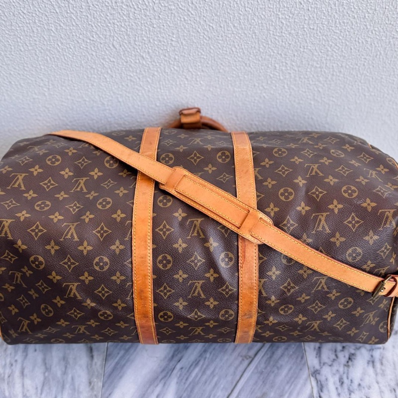 💝FuFu.Style ⟡.·* LV Keepall55 旅行袋行李包-14