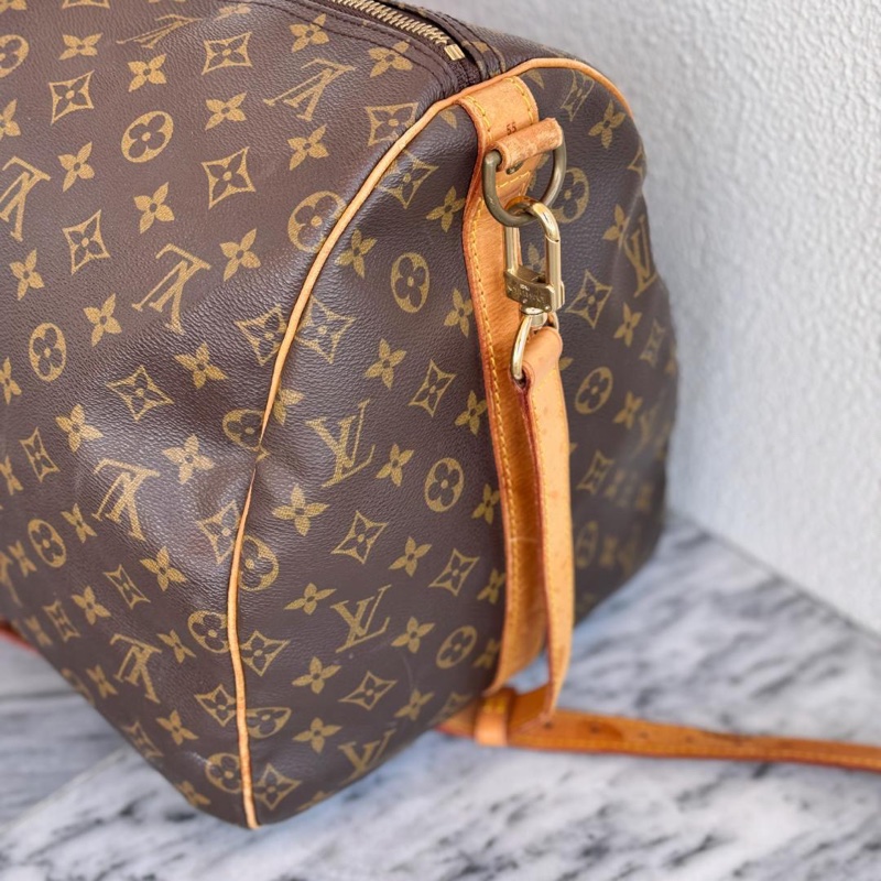 💝FuFu.Style ⟡.·* LV Keepall55 旅行袋行李包-20