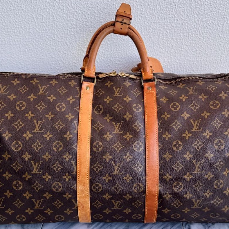 💝FuFu.Style ⟡.·* LV Keepall55 旅行袋行李包-22