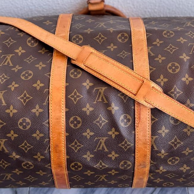 💝FuFu.Style ⟡.·* LV Keepall55 旅行袋行李包-23