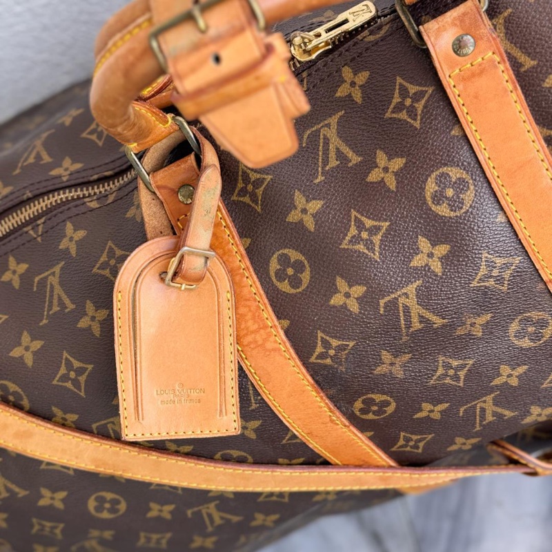 💝FuFu.Style ⟡.·* LV Keepall55 旅行袋行李包-27