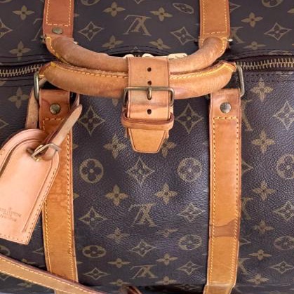 💝FuFu.Style ⟡.·* LV Keepall55 旅行袋行李包-33
