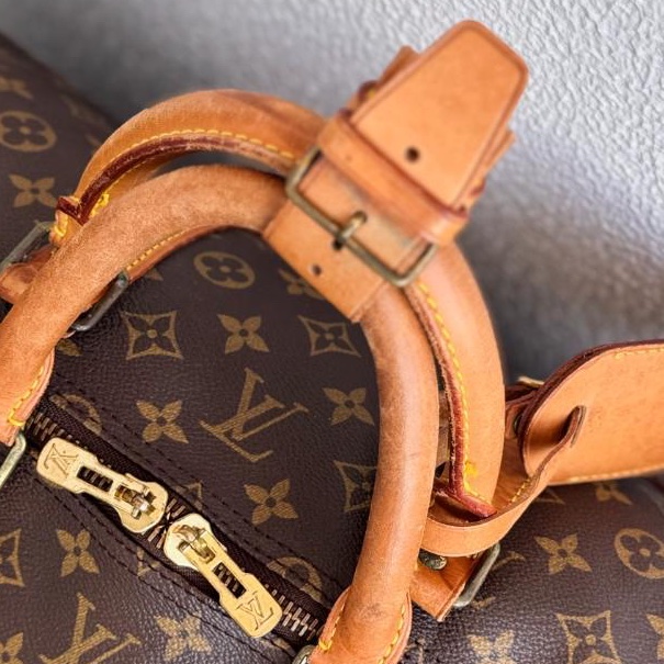 💝FuFu.Style ⟡.·* LV Keepall55 旅行袋行李包-34