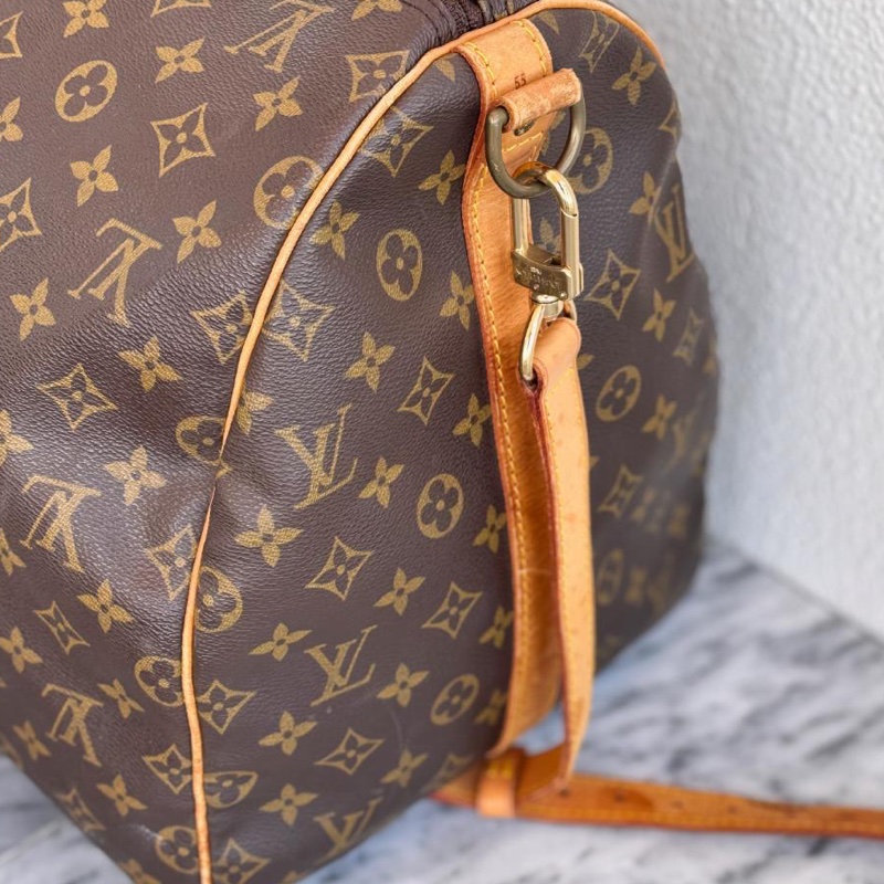 💝FuFu.Style ⟡.·* LV Keepall55 旅行袋行李包-39