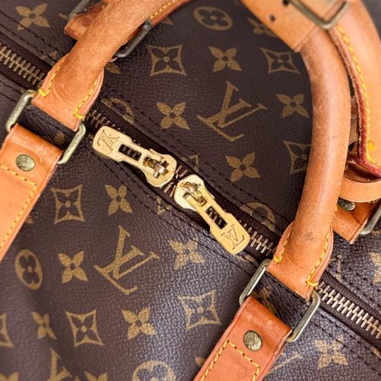 💝FuFu.Style ⟡.·* LV Keepall55 旅行袋行李包-41