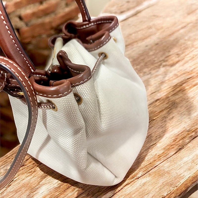 Burberry TB 帆布手提包斜背包-5