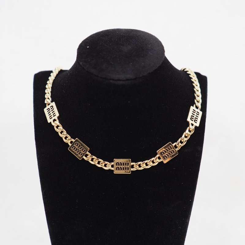 MIUMIU 金色 Choker-4