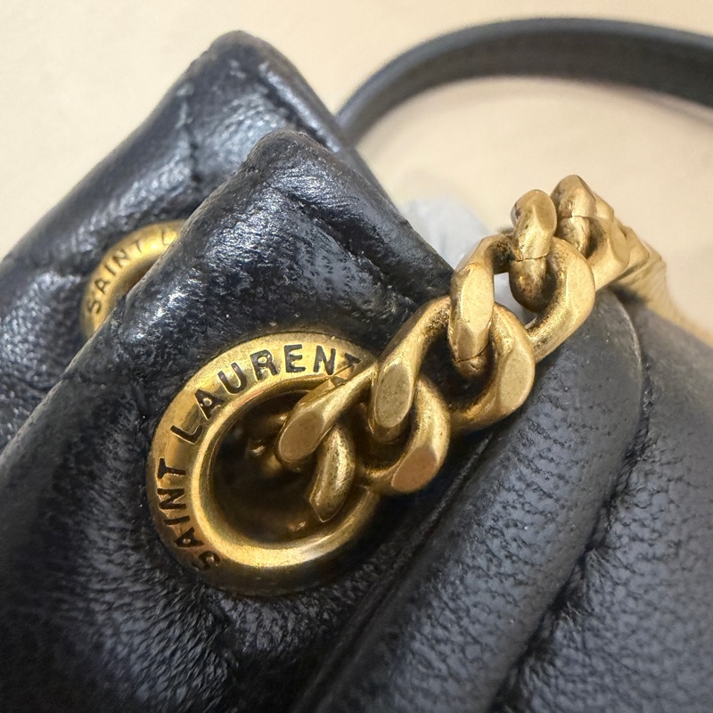 好成色🈶️購證❤️Ysl 黑金nolita mini-40