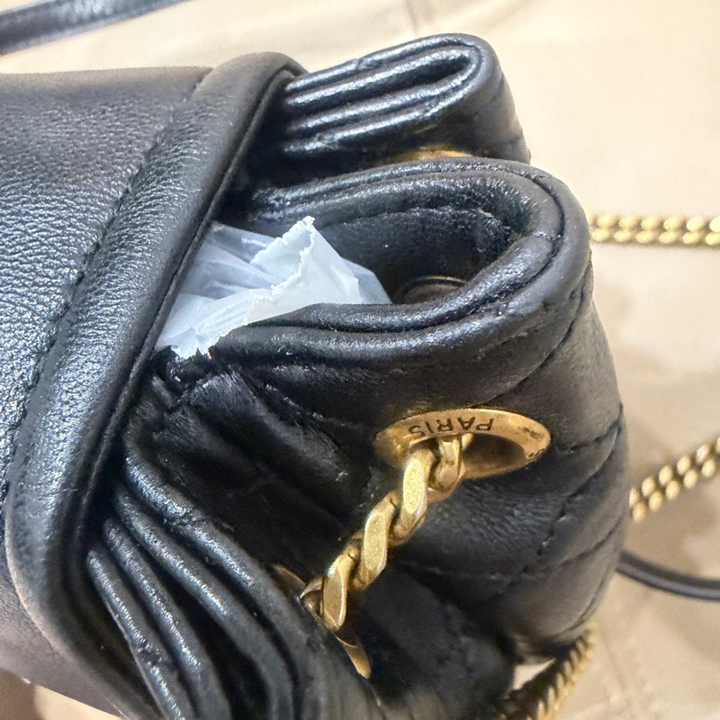 好成色🈶️購證❤️Ysl 黑金nolita mini-43