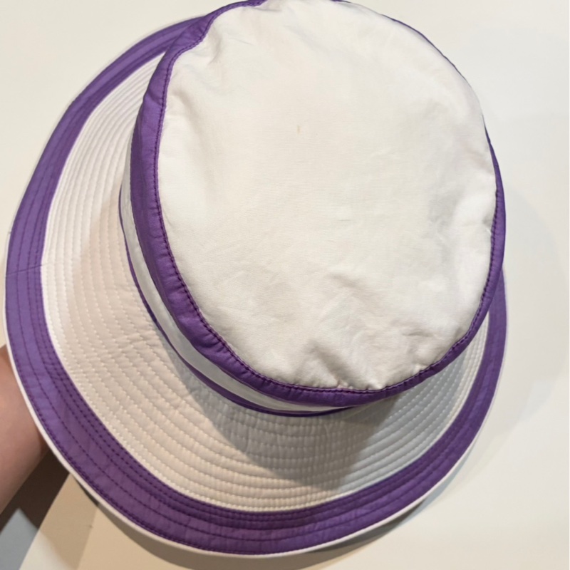 正品Hermes 愛馬仕寬沿遮陽帽法國製-4