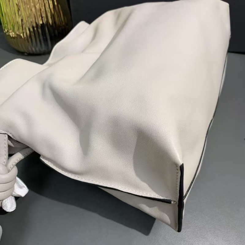 Loewe羅意威Flamenco福袋灰色中號-4