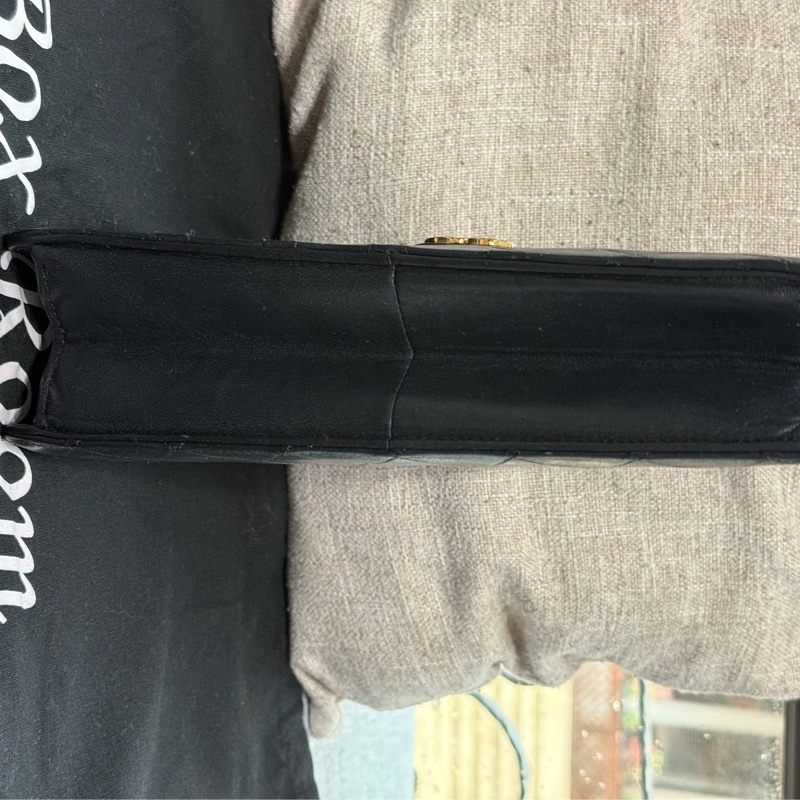 Chanel vintage 方胖包-10
