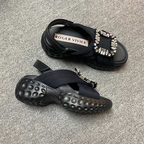 促銷品 RogerVivier Viv' Run Light Sandals 黑38,白36 38