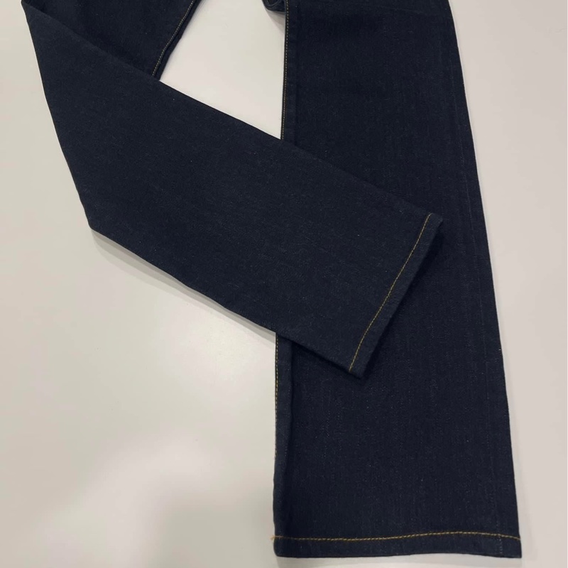 美國TORY BURCH 金扣牛仔長褲-6