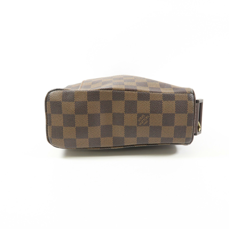 LOUIS VUITTON Damier Olaf PM金扣肩背袋-3