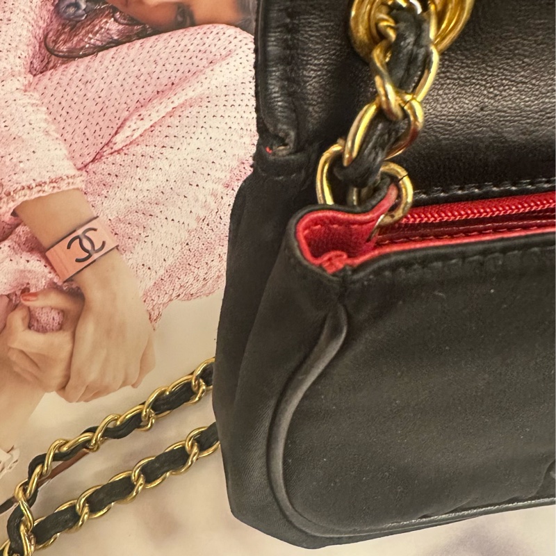 (MYMluxurybag) Chanel 絲質肩背包-38