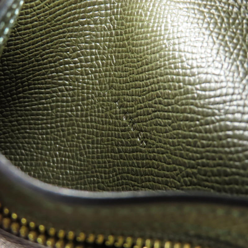 HERMES 【激減優惠】Epsom皮革Bearn Compact金扣錢包Vert Maquis-13