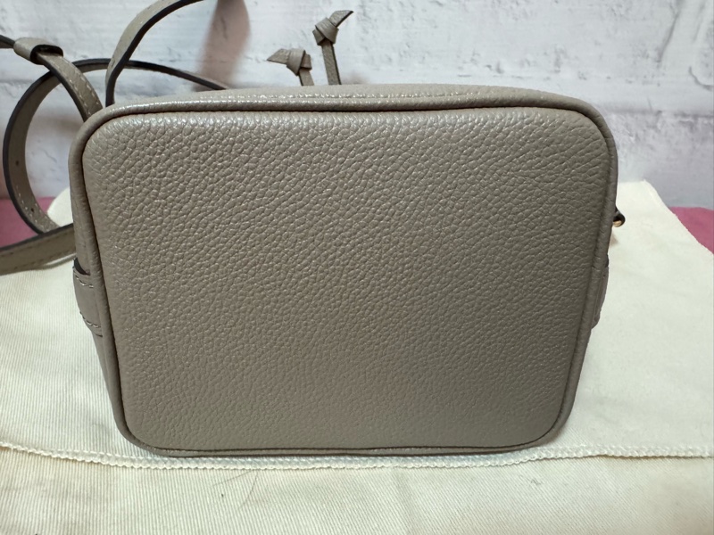 LOUIS VUITTON 新款 NANO NOE斑鳩灰壓印老花水桶包LV-10