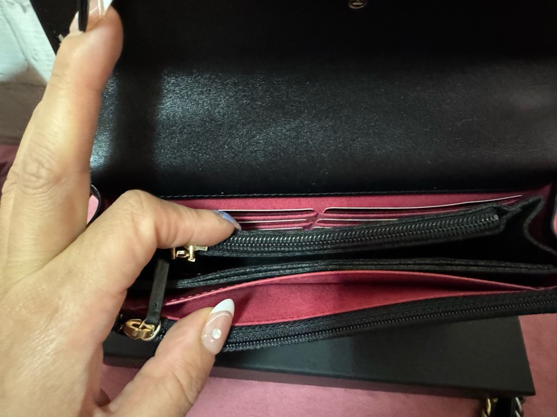 Chanel 香奈兒 19黑金woc 磁吸扣 芯片款s刻-4