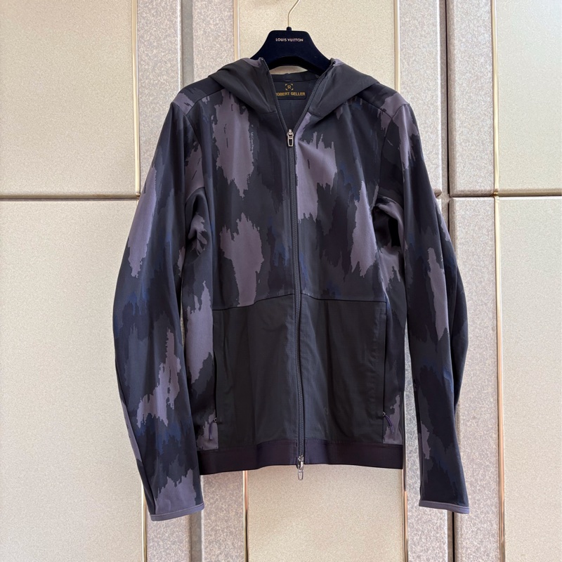 22)LululemonxROBERT GELLER設計師聯名連帽彈性外套 S號-0