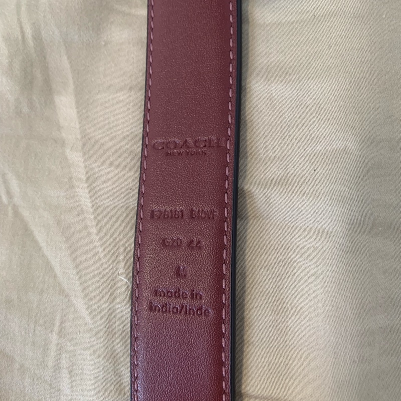 coach 皮帶 全新 尺寸M第四張圖-3