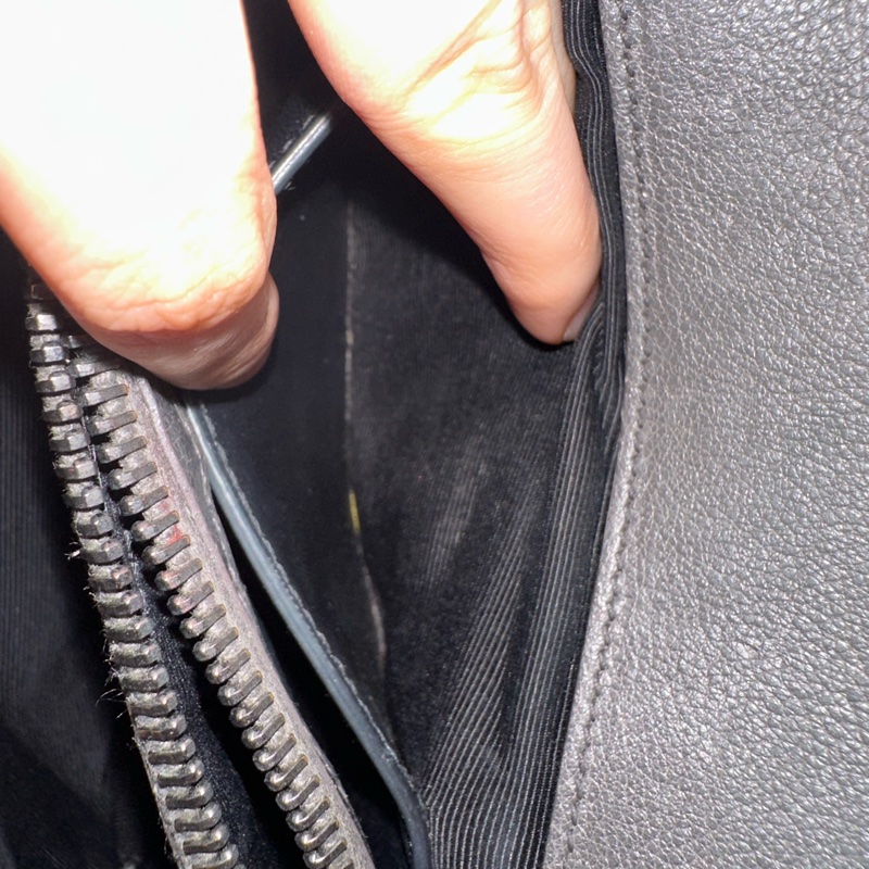 超便宜🈶️購證❤️#YSL #灰銀 小號 #college #學院包 #郵差包-98