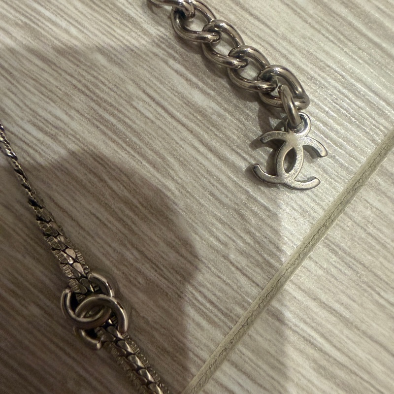 🈶25年購證❤️#香奈兒 #銀色 #7花 蛇骨 #項鍊 /手鏈/ #頸鏈 /choker-21