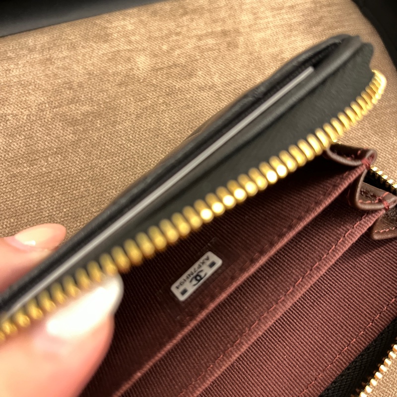 CHANEL 經典拉鍊零錢包-8