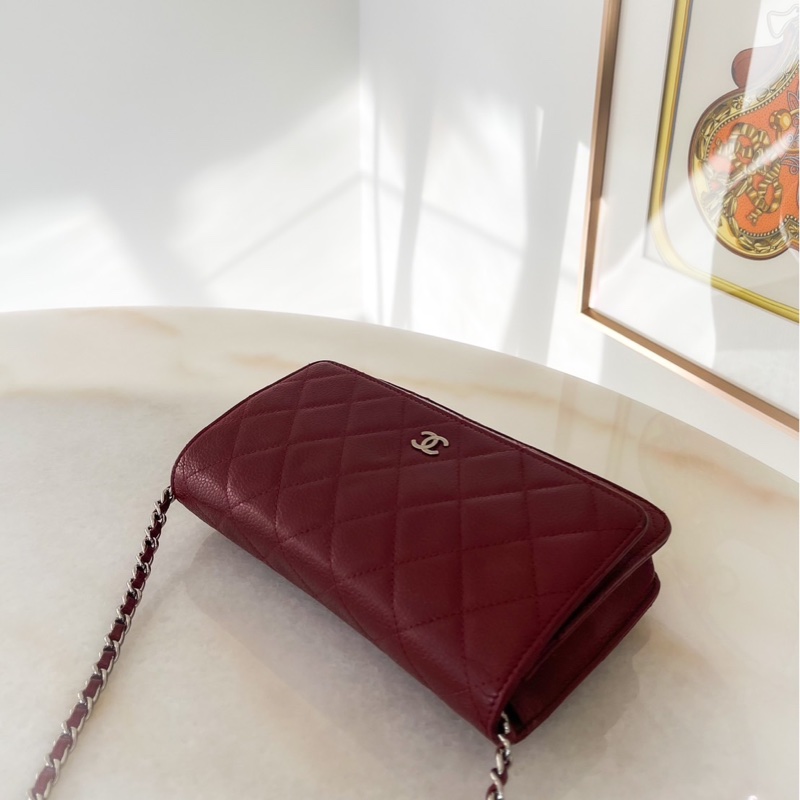 Chanel酒紅WOC-3