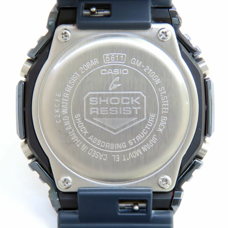 CASIO G-SHOCK GM-2100N-2AJF 金屬覆蓋石英錶-4