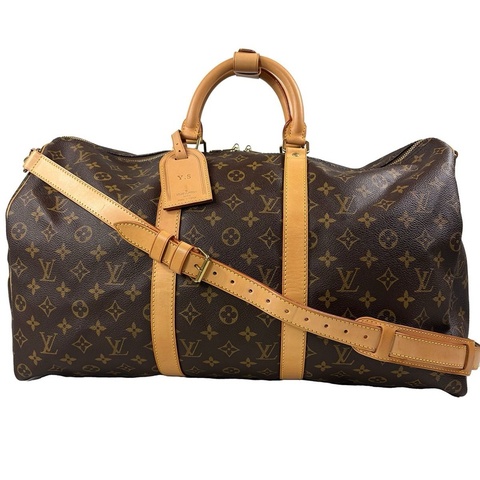 💝FuFu.Style ⟡.·* 9.5成新*LV Keepall50 旅行袋行李袋
