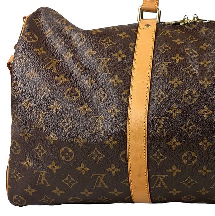 💝FuFu.Style ⟡.·* 9.5成新*LV Keepall50 旅行袋行李袋-8