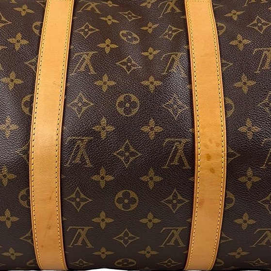 💝FuFu.Style ⟡.·* 9.5成新*LV Keepall50 旅行袋行李袋-18