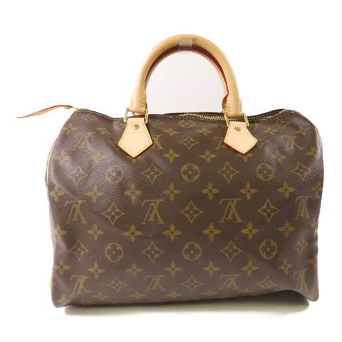 LOUIS VUITTON Monogram Speedy 30金扣手挽袋