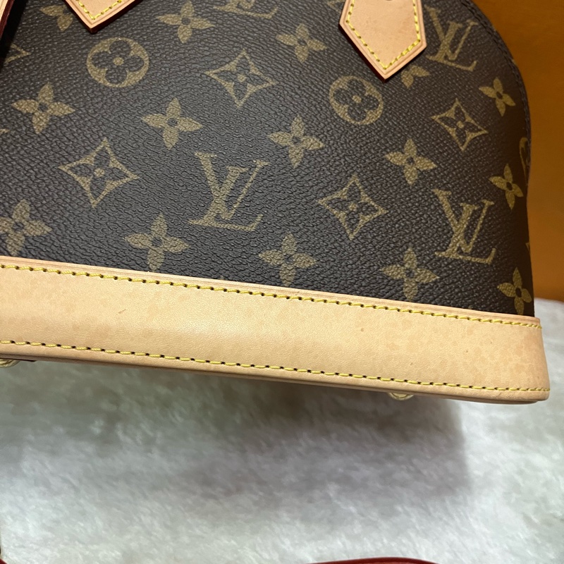 LV alma Bb 老花新款晶片-37