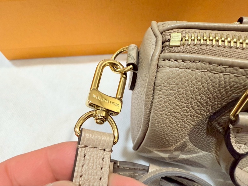LV Nano Speedy 奶茶色-10
