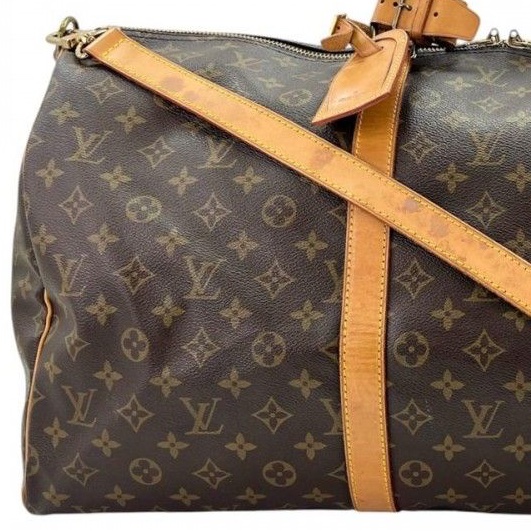 💝FuFu.Style ⟡.·* LV Keepall55 旅行袋行李包-5