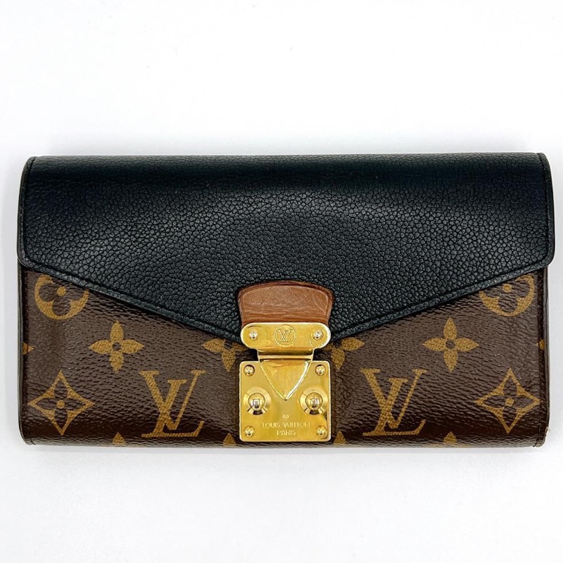 💝FuFu.Style ⟡.·* LV 金色三角鎖頭長夾錢包-1