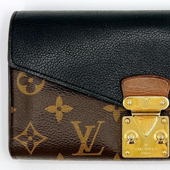 💝FuFu.Style ⟡.·* LV 金色三角鎖頭長夾錢包-5